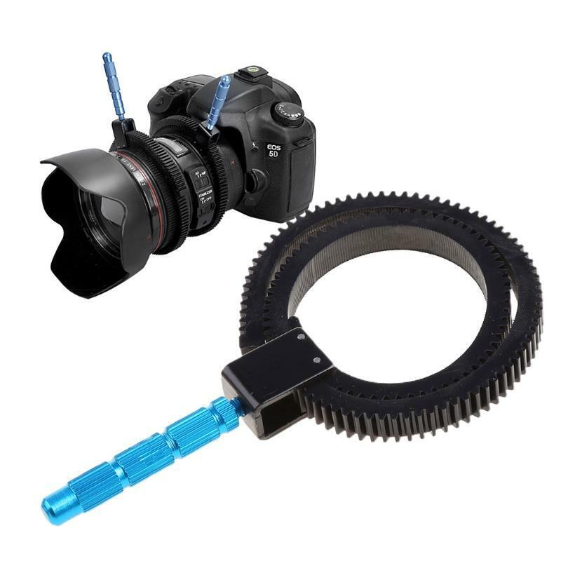 Adjustable Manual Flexible Gear Ring Belt for DSLR Camera Follow Focus Zoom Lens