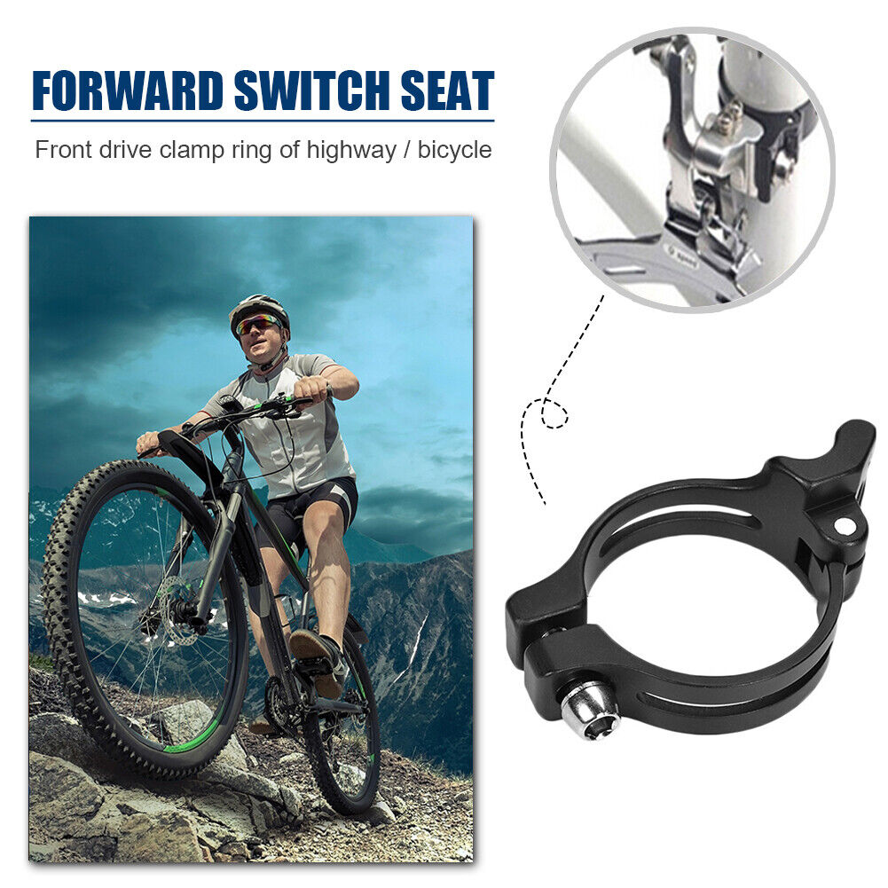 34.9mm Aluminum Alloy MTB Bicycle Front Derailleur Clamp Ring Converter