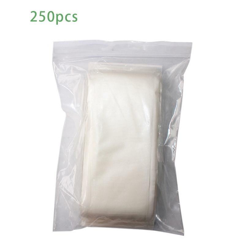 250Pcs Water Soluble PVA Bag Tackle Fast Dissolving Bag for Fishing Accessories