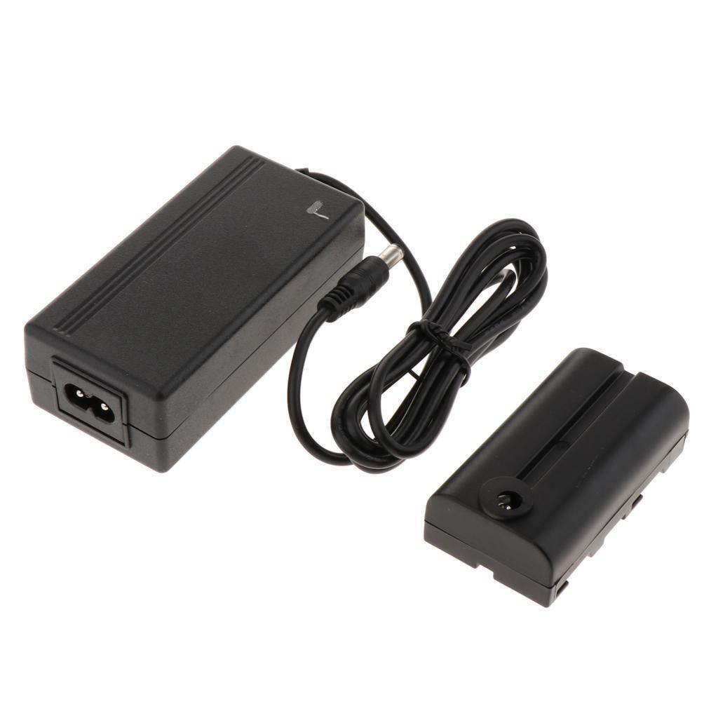 NP-F970  F550 Battery Charging E6 AC Power Adapter Kit for
