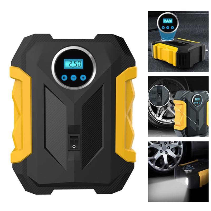Digital Display Pressure Tire Inflator Car Electric Pump Portable Air Compressor