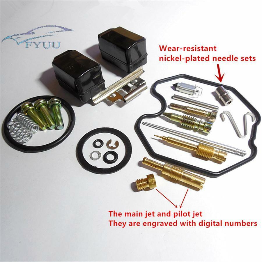 For CG250CC ATV Motorcycle PZ30 Carburetor Reapir Kit with Main Jet & Pilot Jet