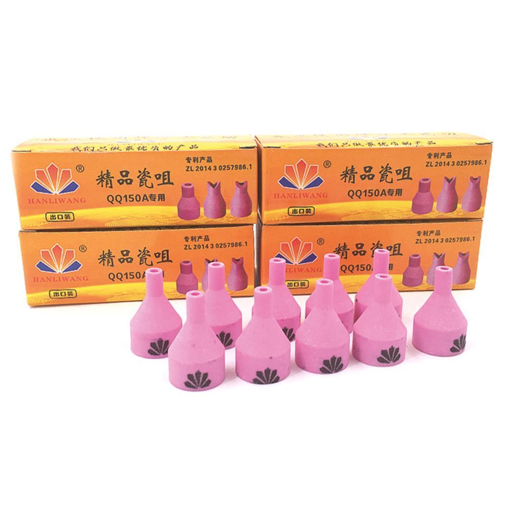 Accessory Protection Nozzle Porcelain Mouth QQ150A Argon Arc TIG Ceramic Nozzle