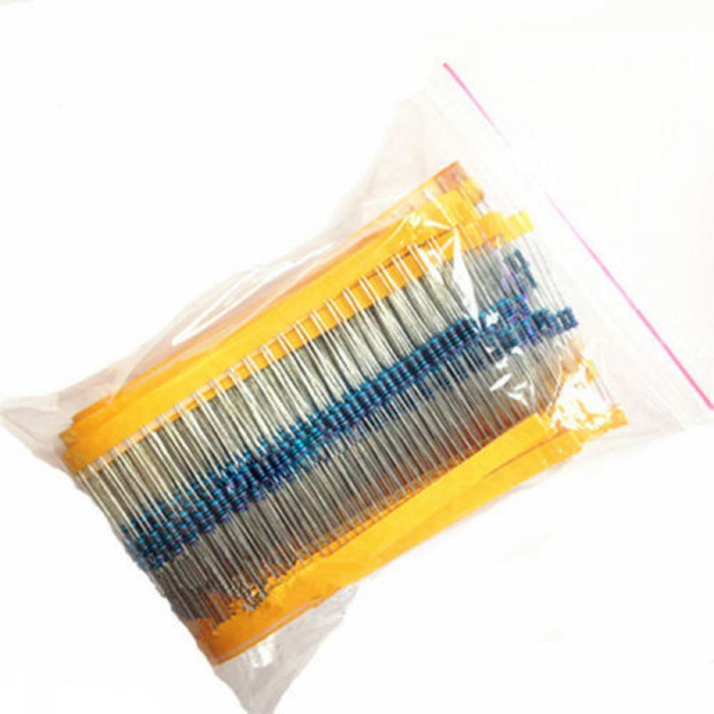 New DIY Passive Components Electronic Resistance Assortment  Metal Resistors
