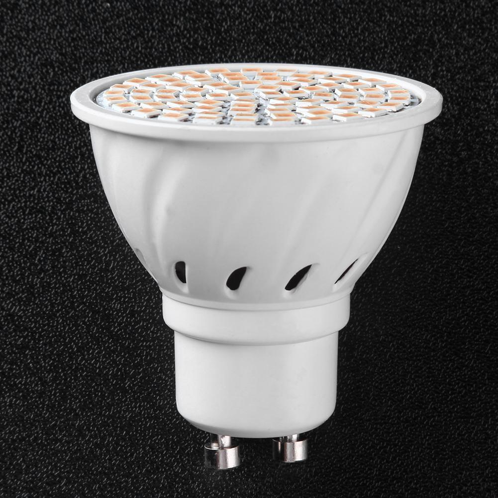 GU10 AC 220-240V 80LED Spotlight Bulb Energy Saving Spot Light Lamp (8W WW)
