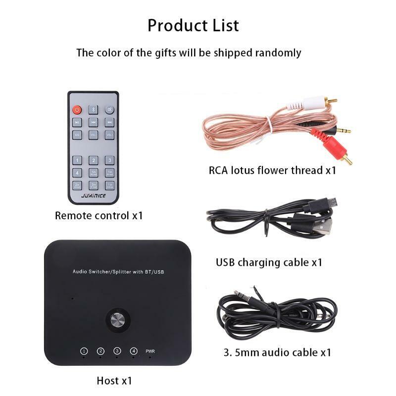 3 in1 Bluetooth-compatible 5.0 Wireless Audio Transmitter Receiver Adapter-HIFI