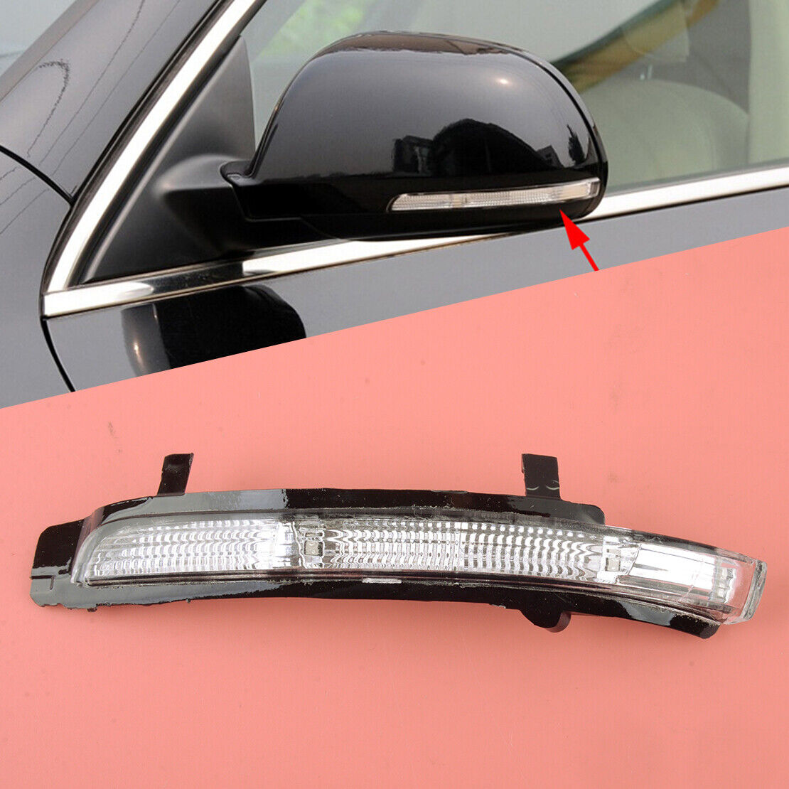 Left Side Rearview Mirror Light Lamp Indicator Fit for Skoda Octavia Superb