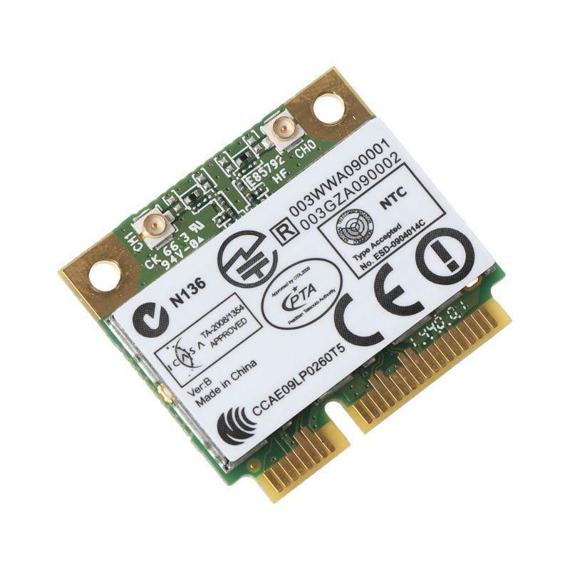 For Atheros AR9287 AR5B97 Wireless Adapter 300Mbps Mini Half PCI-E Wifi Card