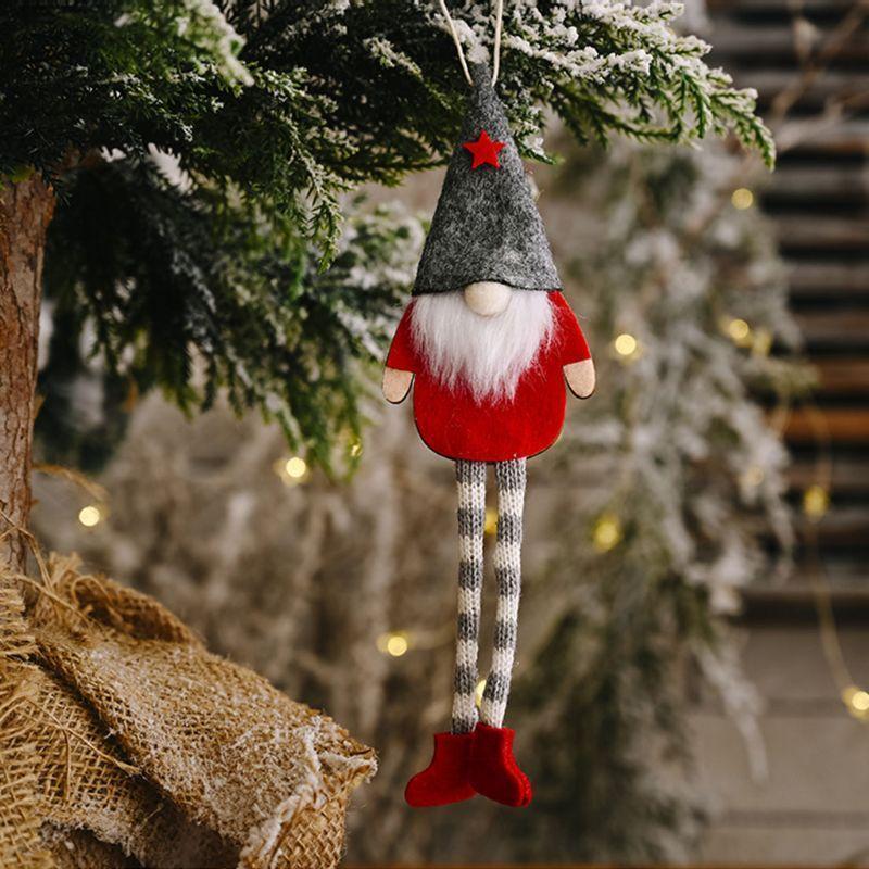 Christmas Gnome Pendant Xmas Festival Party Hanging Accessory Supplies