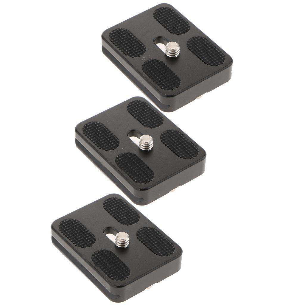 3x PU-50     QR Clamp 50mm for DSLR Camera Tripod Ball Head