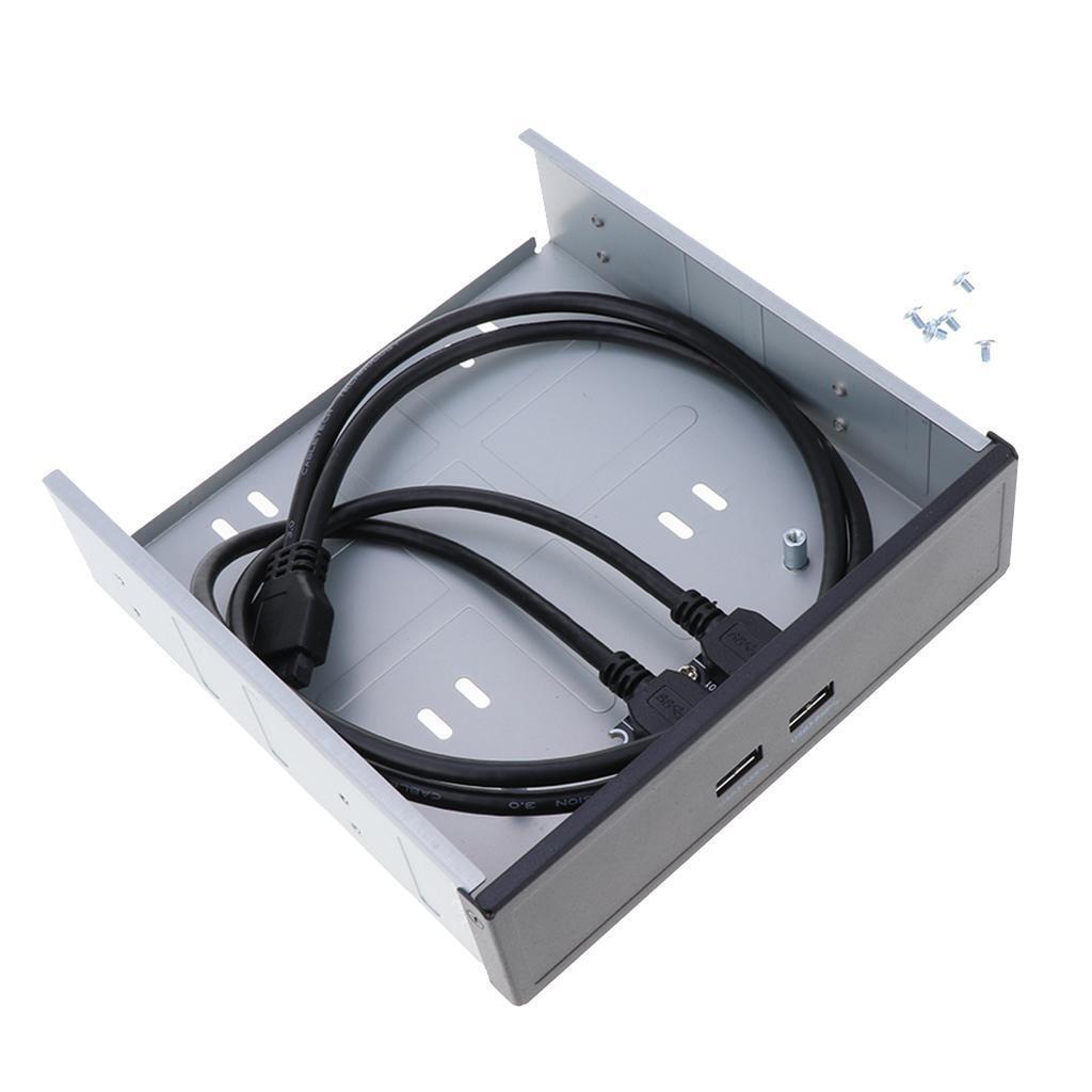 20-pin Header Faceplate to 2-port  ???c USB 3.0  with 2 Ports