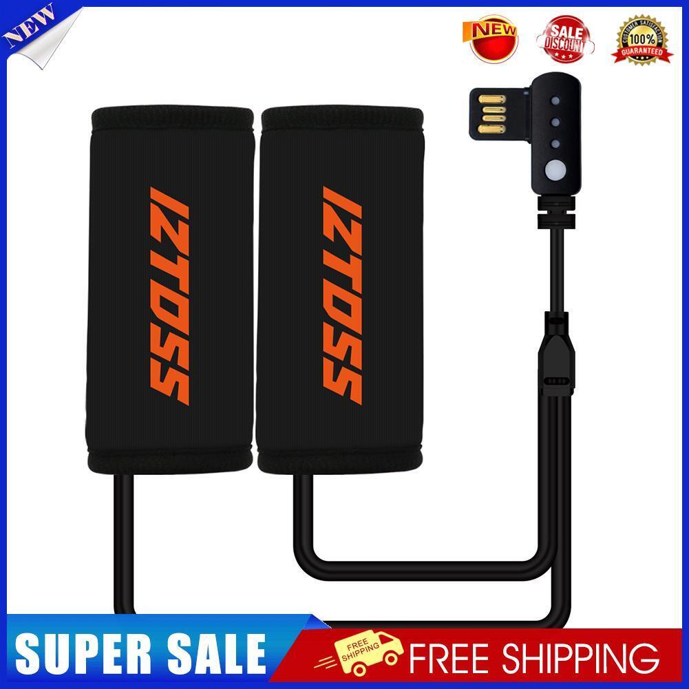 USB Adjustable Motorcycle Heated Grips Electric Motorbike 15W Handle Heater