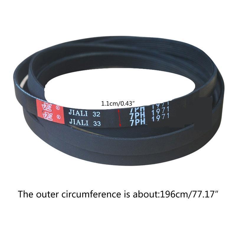 Portable Dryer Drum Drive Belt Rubber Transmission Belt Part Numbers 7PH1971