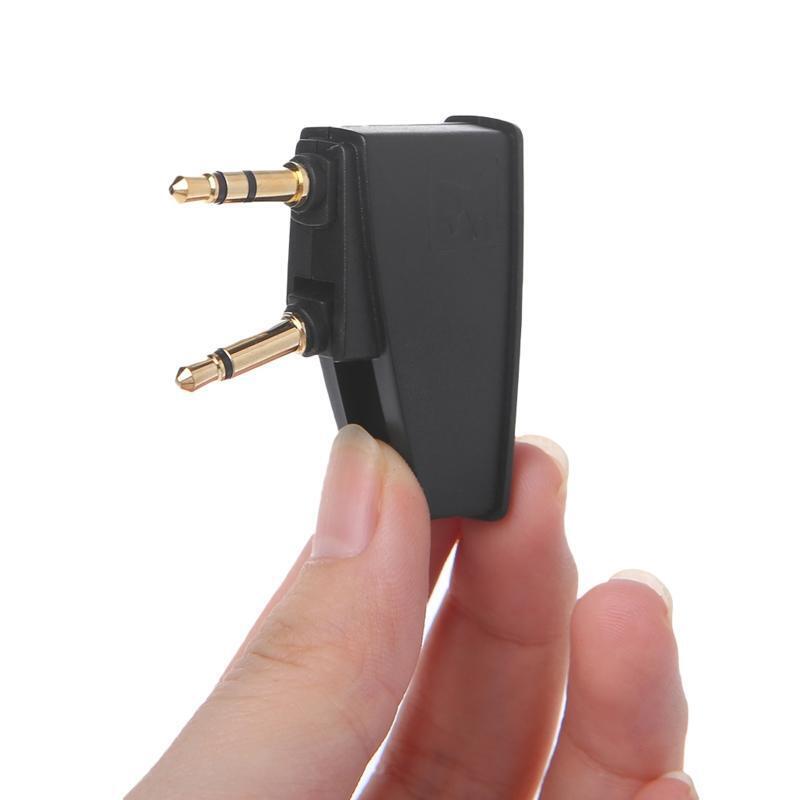 Airline Travel Headphone Plug Audio Adapters Converter for QC45 QC35 QC3 QC25