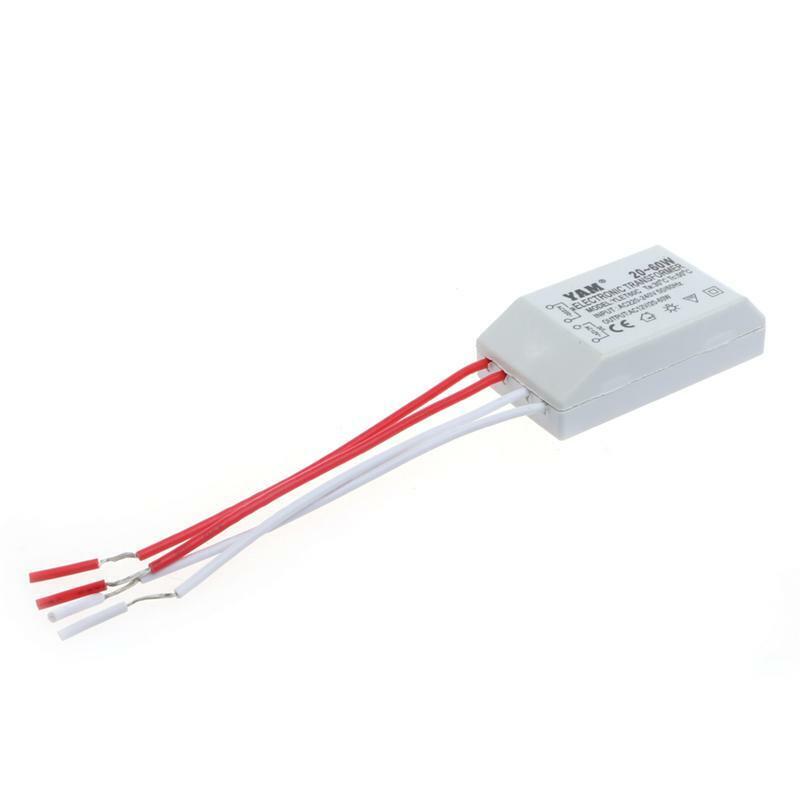 40W 12V Transformer Halogen LED Lamp Power Supply Driver Electronic Adapter New