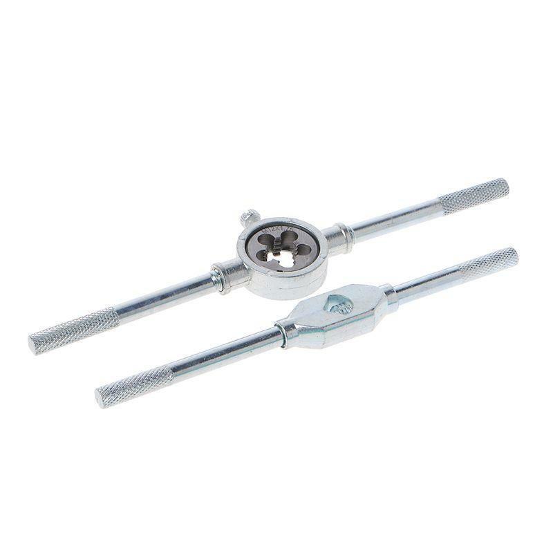 20 Pcs Tap Die Set Metric Hand Threading Tool Tungsten Carbide Screw Thread