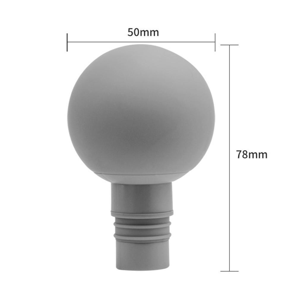 3Pcs Massage Gun Heads, Replaceable Massager Attachment Muscle Massager Heads