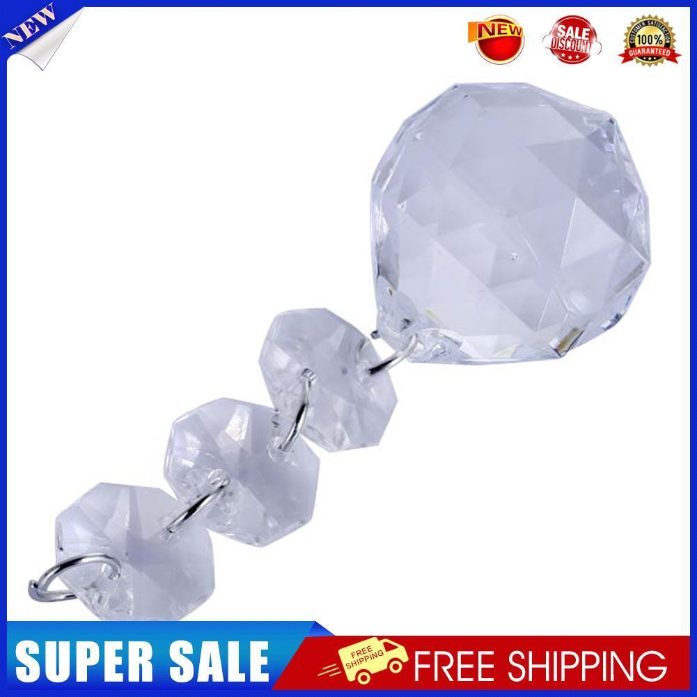 10pcs Acrylic Crystal Bead Garland Chandelier Hanging Wedding Party Decor