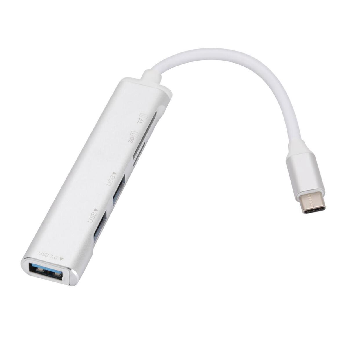 USB C Docking Station USB C Dongle with 2x USB 2.0 Compact for Home Travel