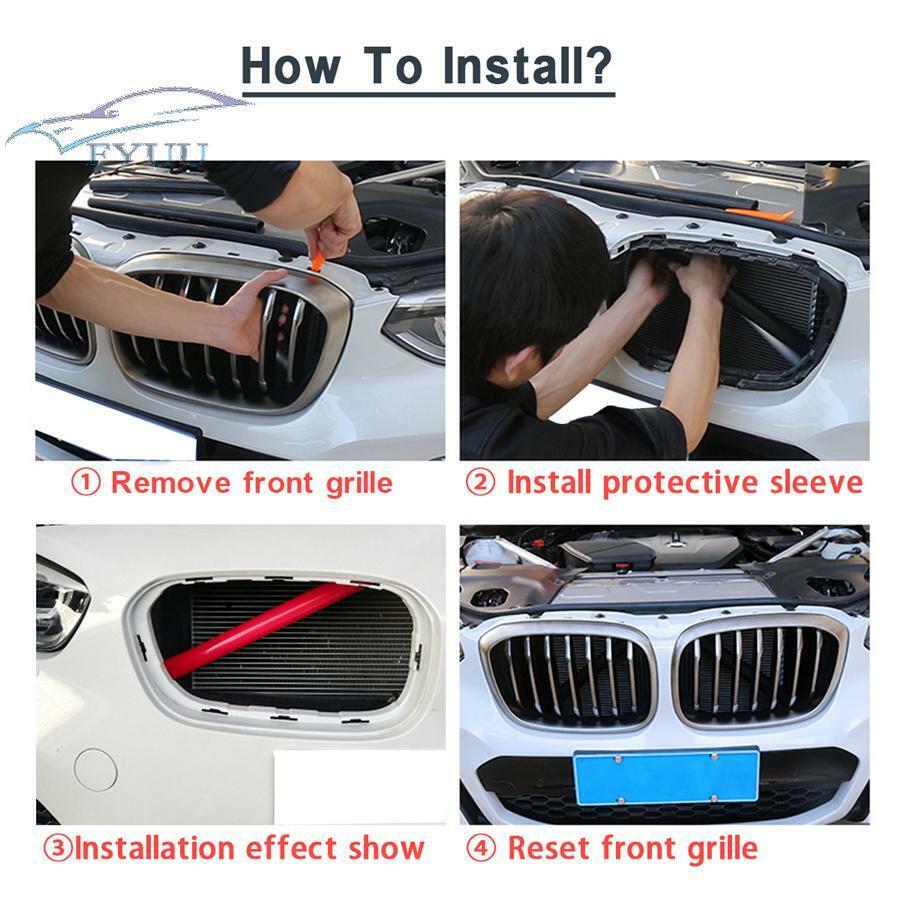New Glossy for BMW 5 Series F10 F02 2010-2017 Grille Grill Clips Grilles Inserts
