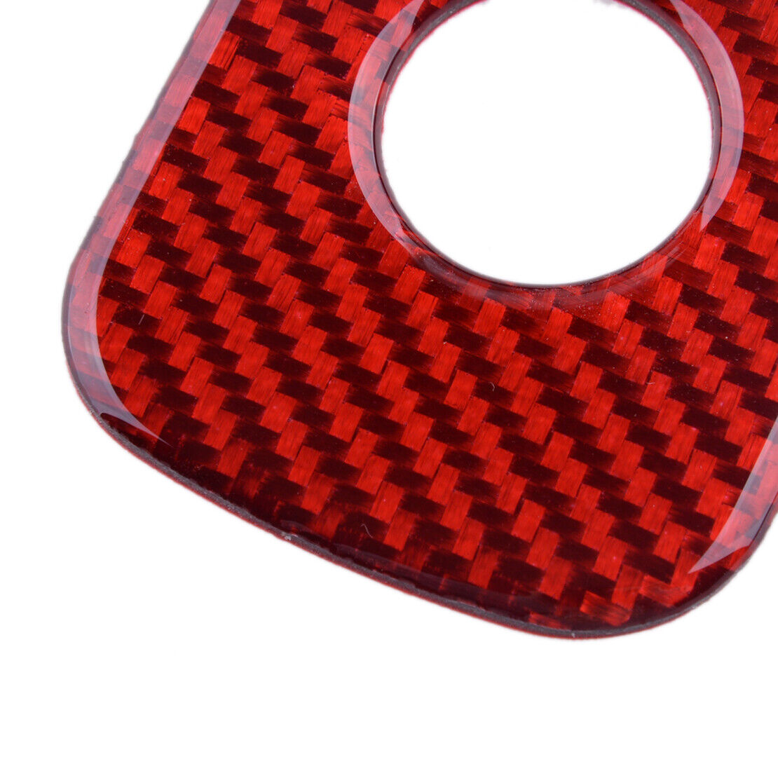 Fit for Corvette C6 2005-07 1x Carbon Fiber Passenger Storage Box Handle Cover