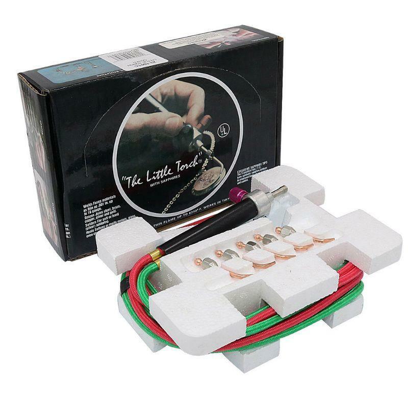 1Set Little Torch Portable Acetylene Oxygen Soldering Torch Mini Gas Welding Kit