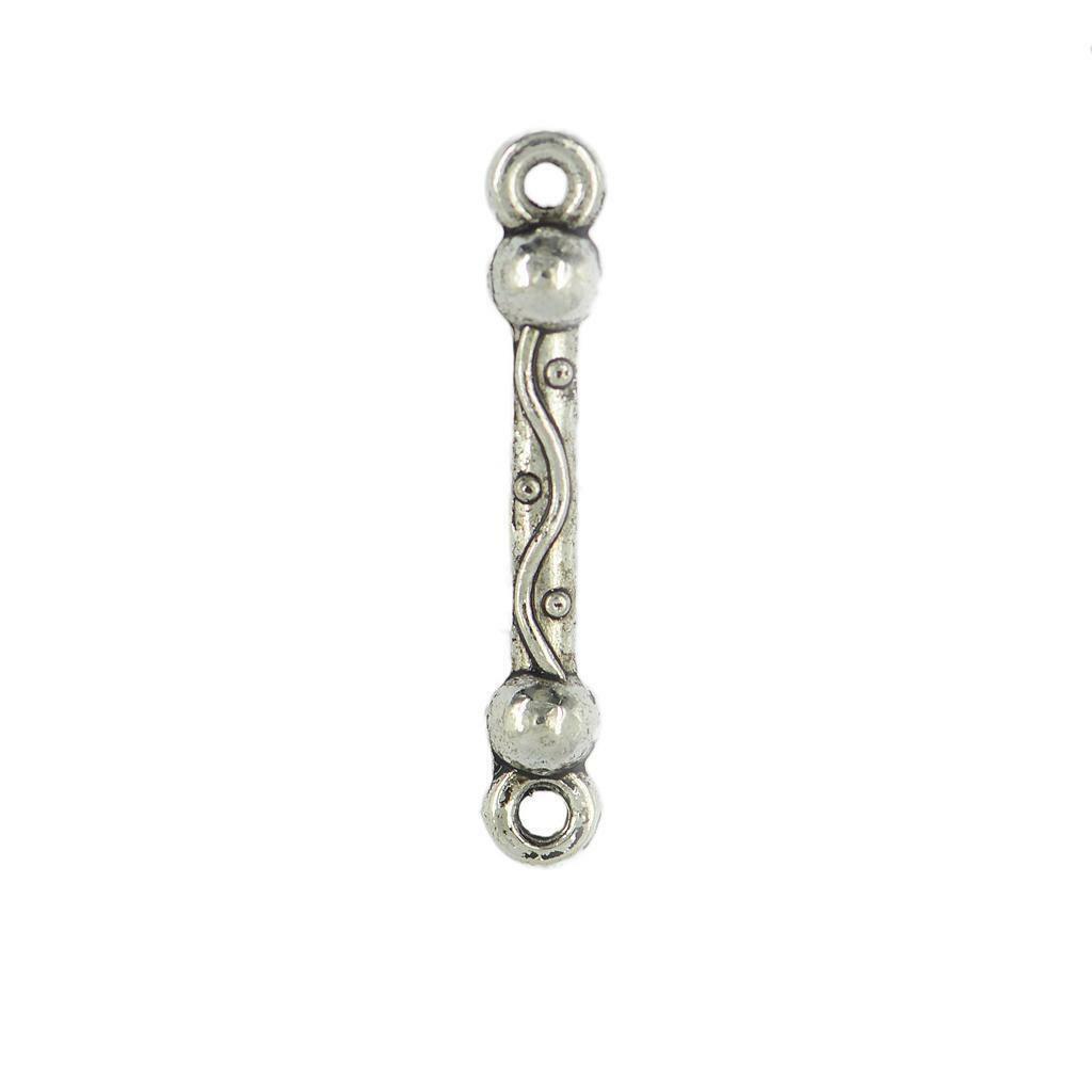 100 Tibetan  Bar Connectors   Necklace Pendant Jewelry Making