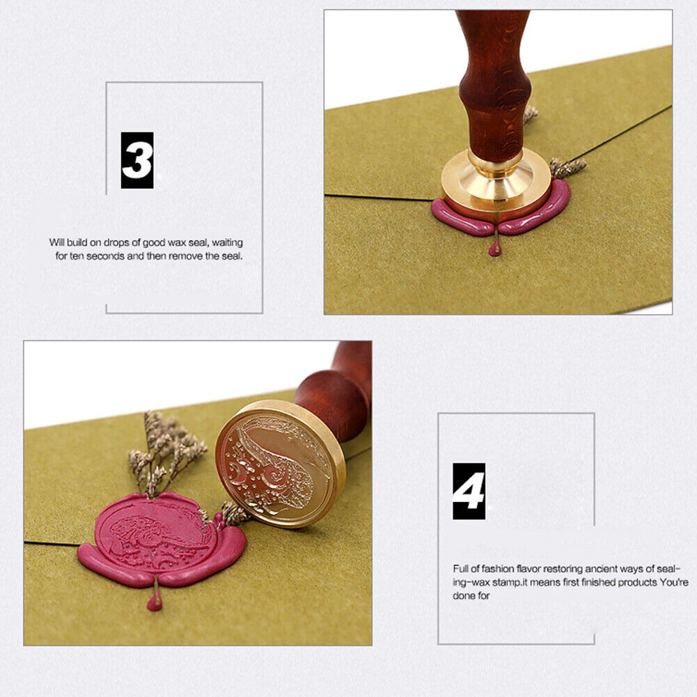 Plant Flower DIY Scrapbooking Envelope Seal Stamp Sealing Wax Stamp (C191)