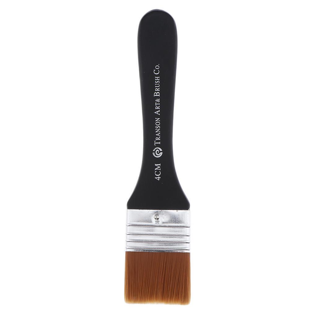 2Pieces Flat  Brush Oil Painting Brush  Kid Birthday Gift