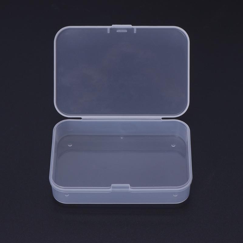 Fishing Box Plastic Transparent Clear Bait Lure Hook Tackle Jig Storage Portable