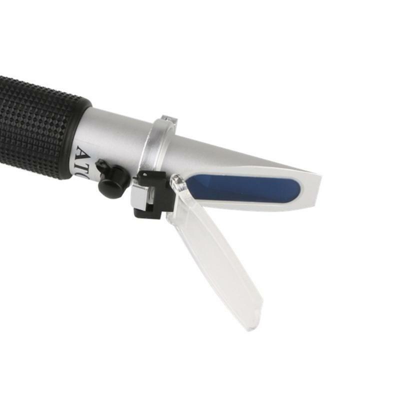 Professional Refractometer with ATC 0~32? Hand Held for Juice Sugar Meter Tester