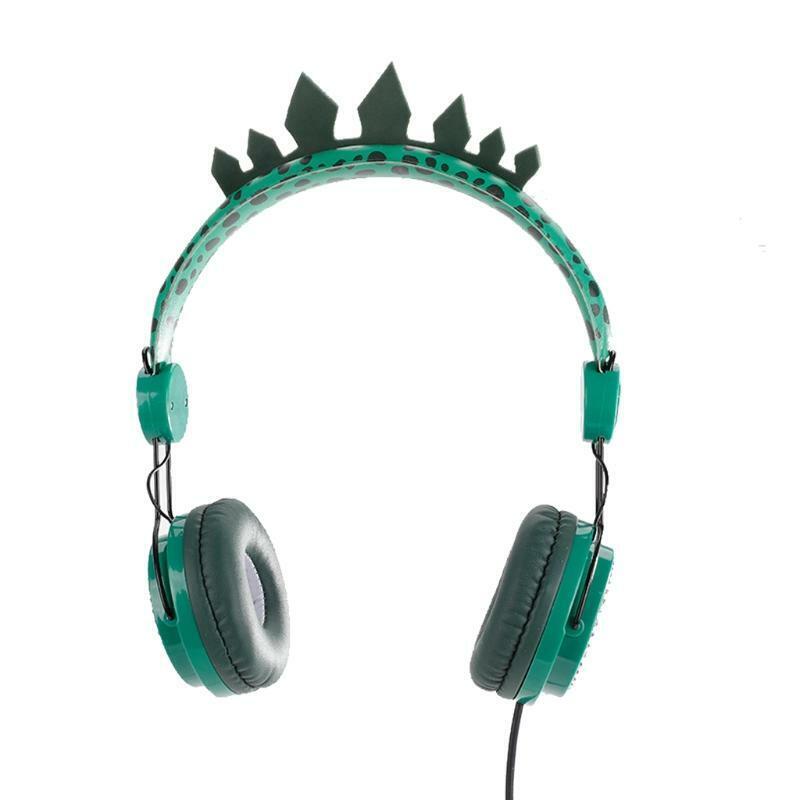 Dinosaur Headphones Children Headset Boys Kids Wireless Earbuds with Mic BT5.0