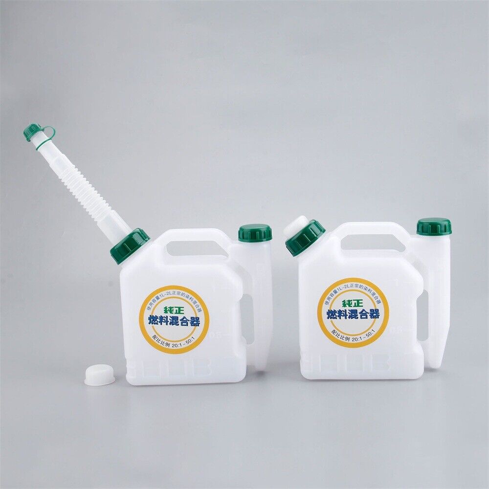 Chainsaw Fuel Mixing Bottle 1L 50:1/40:1/25:1/20:1 Gasoline Replacement Parts 1X