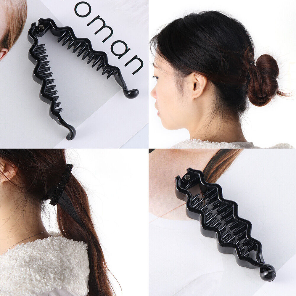 Hair Accessories Banana Hairpin ABS Plastic Barrette Hair Clip Ponytail Holder