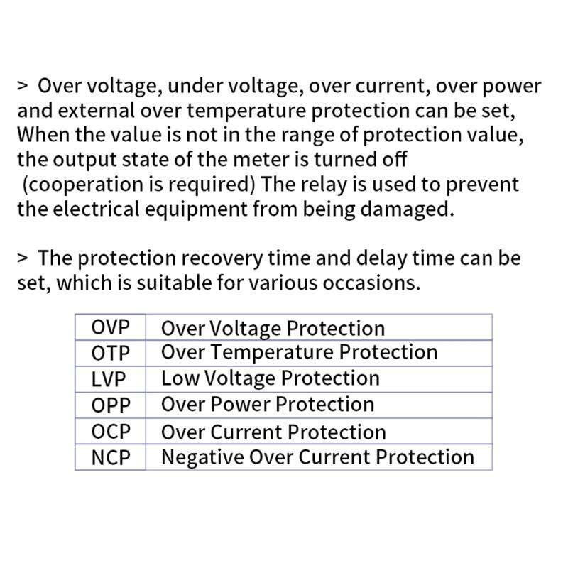 Battery Coulometer with Voltage Current Display Power Temperature KW Gauge Meter