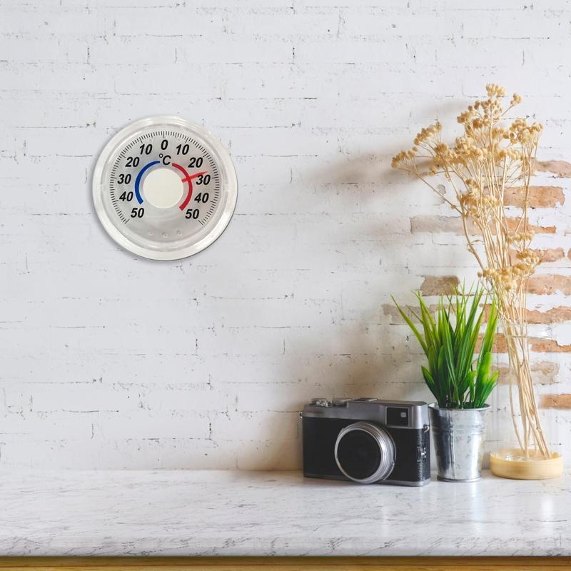 Window Thermometer Temperature Indoor/Outdoor Temp Monitor Meter for Household