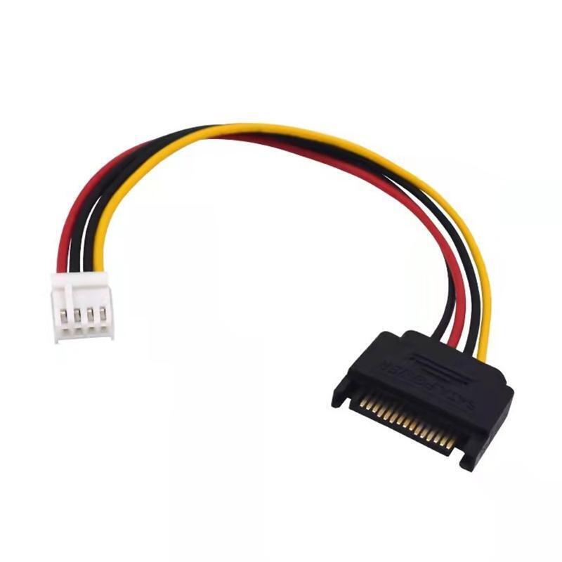 Sata 15Pin Power Converter Adapter Cable 4Pin IDE to Sata 15P Power Extension