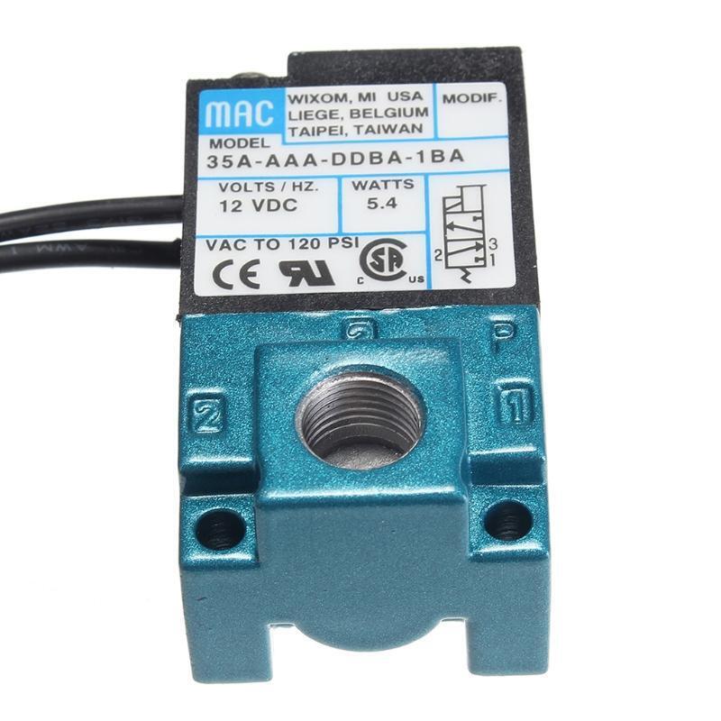 1 Set DC 12V Boost Control Solenoid Valves for Most 3-port Equipment