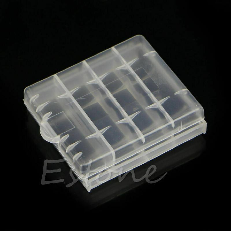 10Pieces 4x AA AAA Battery Case Holder Cell Batteries Storage Box Container