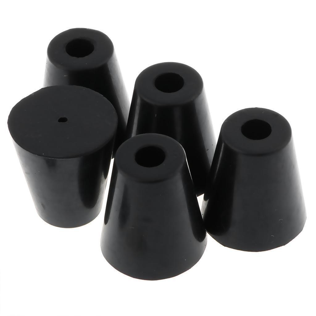 5 Pieces 45x49mm Cabinet Amplifier Speaker Isolation Rubber Feet Pads Base