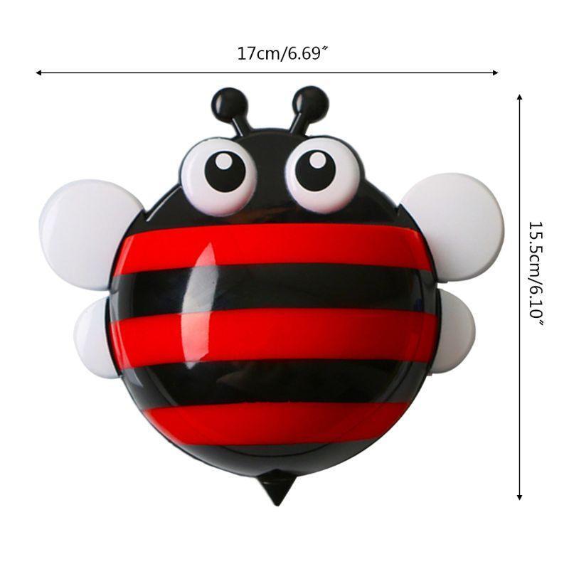 Cute Bee Fridge Magnet Magnetic Storage Box Whiteboard Pen Organizer Save Space