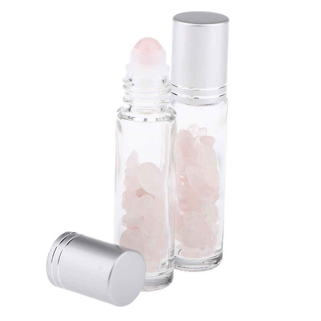 4Pcs 10ml Essential Oils Perfume Liquids Aromatherapy Roll-on Bottles Tubes