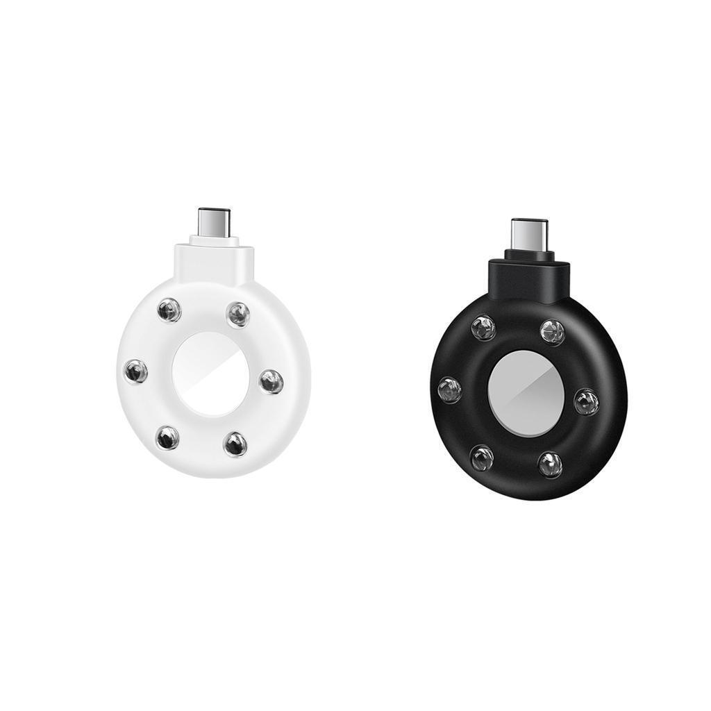 2pcs Pocket Sized Camera Detector W/LED Lights for Hotel Dressing Room Bathroom