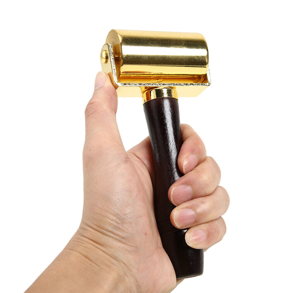 DIY Leather Edge Laminating Roller Craft Creaser Handwork Smoother (60mm)