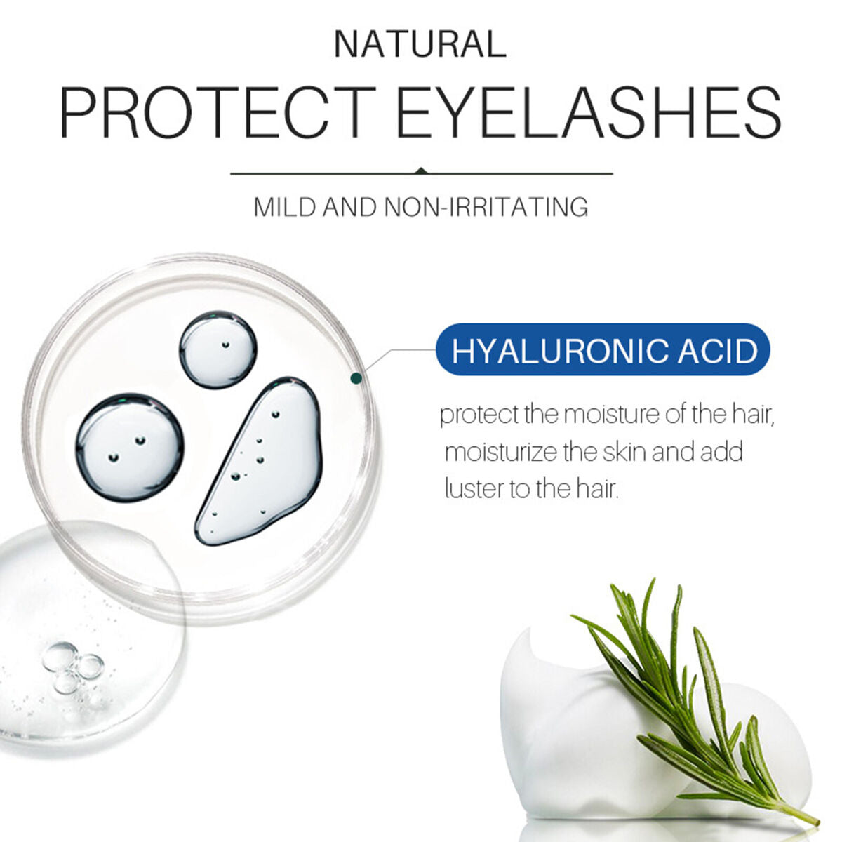 Eyelash Extension Shampoo Lash Foaming Cleanser with Brush for Mascara