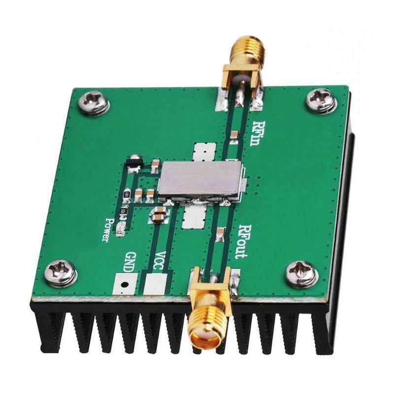 1Pcs 915MHz 4.0W 60dB RF Power Amplifier Broadband SMA Female Connector