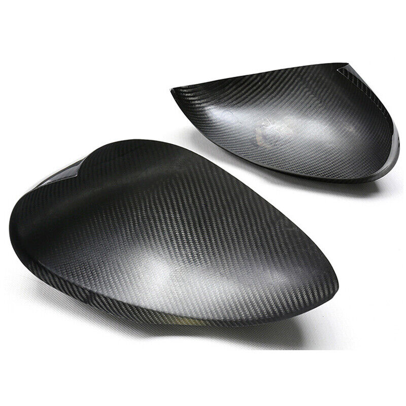 2x Carbon Fiber Style Side Mirror Cover Cap fit for Alfa Romeo Stelvio 17-20 New