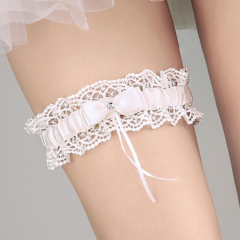 Bride Lace Garter Belt for Wedding Day Ceremony Bachelorette Prom Party Supplies