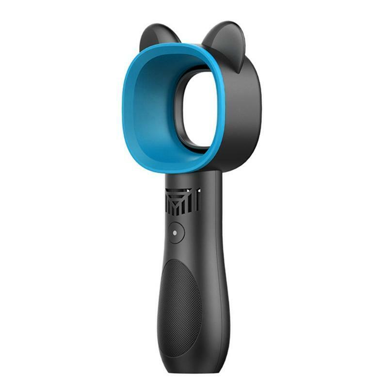 Portable 3 Speed Adjustable Bladeless Fan USB Handheld Desktop Airflow Cooler