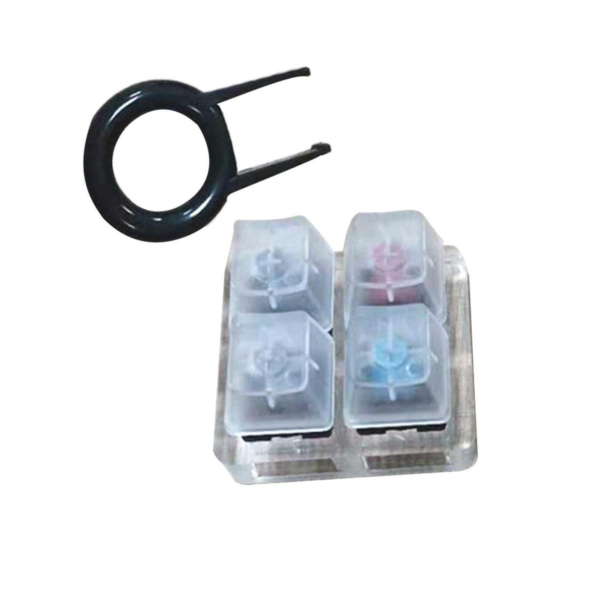 4-Key Switch   Opening for Mechanical Keyboard Red Tea Switches